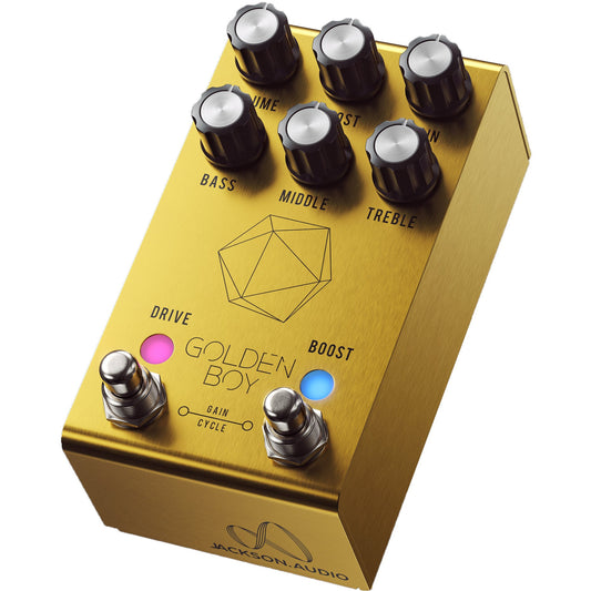 Jackson Audio Jackson Audio Golden Boy Transparent Overdrive Effect Pedal B-Ware - Bax Shop