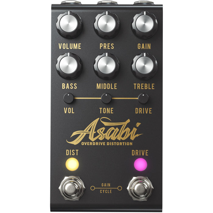 Jackson Audio Asabi Mateus Asato Signature Overdrive Distortion Effect Pedal