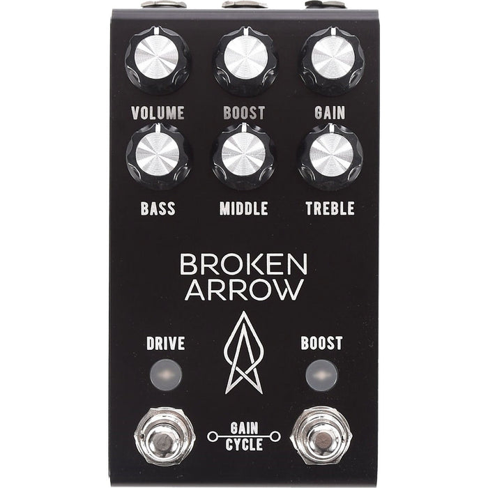 Jackson Audio Broken Arrow v2 Midi Black Overdrive Effect Pedal