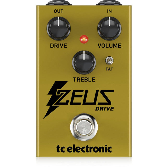 TC Electronic Zeus Drive Overdrive with FAT Switch
