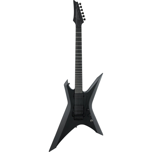 Ibanez Ibanez Iron Label Xiphos XPTB620-BKF Black Flat Electric Guitar with Gig Bag B-Ware - Bax Shop