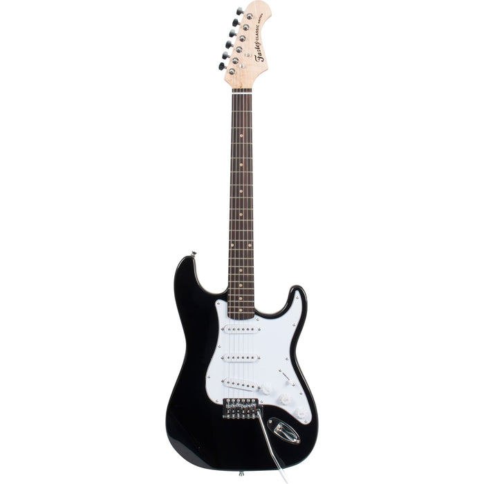 Fazley FST118BK electric guitar, black