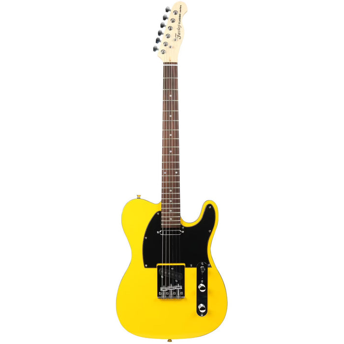 Fazley FTL218YB E-Gitarre, gelb