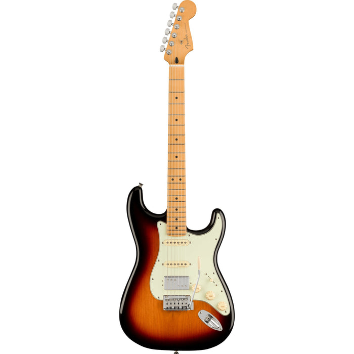 Fender Player Plus Stratocaster HSS MN 3-Color Sunburst Electric Guitar with Deluxe Gig Bag