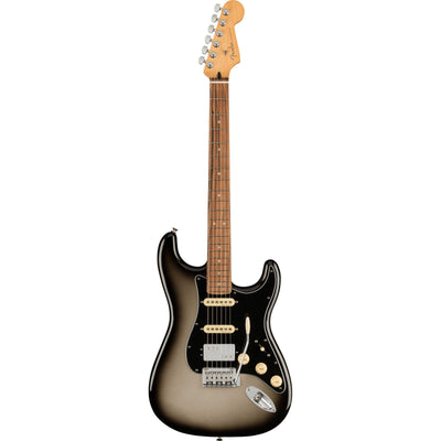 Fender Player Plus Stratocaster HSS PF Silverburst Electric Guitar with Deluxe Gig Bag