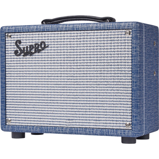 Supro Supro '64 Super Blue Rhino Hide Combo Guitar Amplifier B-Ware - Bax Shop