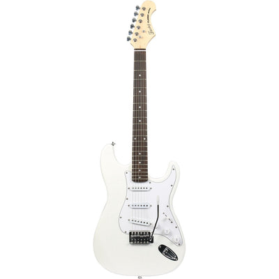 Fazley FST118WH E-Gitarre, weiß