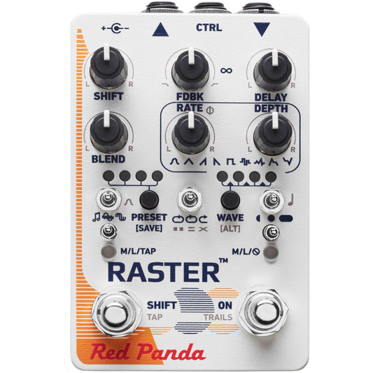 Red Panda Red Panda Raster 2 Digital Delay with Pitch and Frequency Shifter B-Ware - Bax Shop