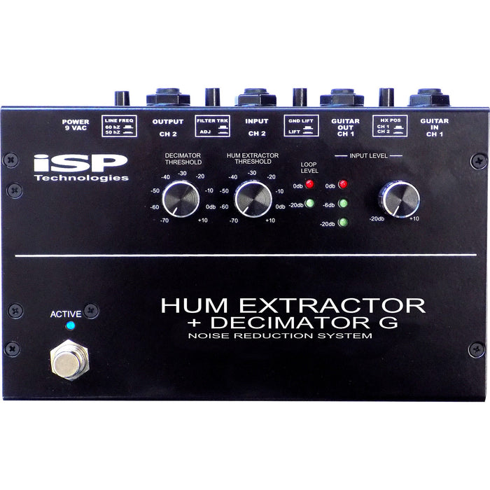 ISP Technologies Hum Extractor + Decimator G Noise Reduction System Effect Pedal