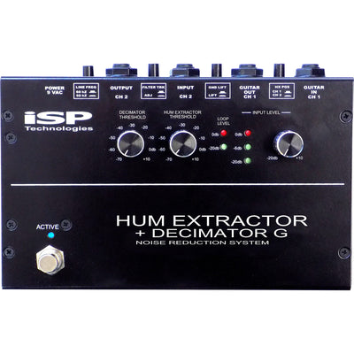 ISP Technologies Hum Extractor + Decimator G Noise Reduction System Effect Pedal
