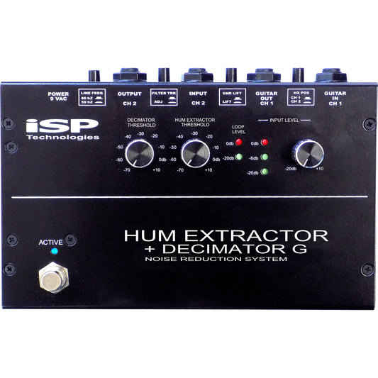 ISP Technologies ISP Technologies Hum Extractor + Decimator G Noise Reduction System Effect Pedal B-Ware - Bax Shop