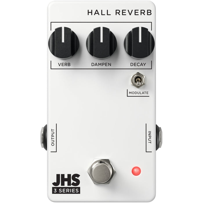 JHS Pedals 3 Series Hall Reverb Effect Pedal