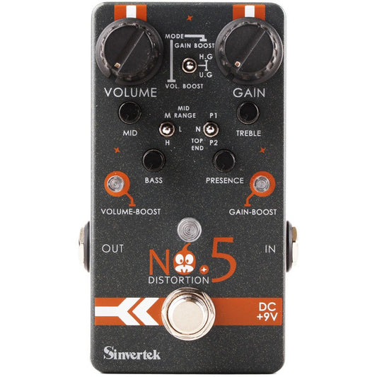 OEM OEM Sinvertek Distortion No. 5 Effect Pedal B-Ware - Bax Shop