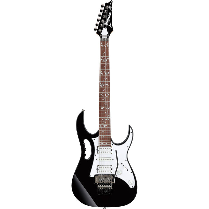 Ibanez Steve Vai Signature JEMJR-BK Black Electric Guitar with Monkey Grip