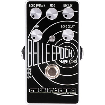 Catalinbread Belle Epoch Tape Echo - Black on Silver Delay Effects Pedal