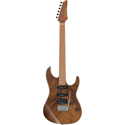Ibanez TQM1-NT Natural High Gloss Electric Guitar with Case