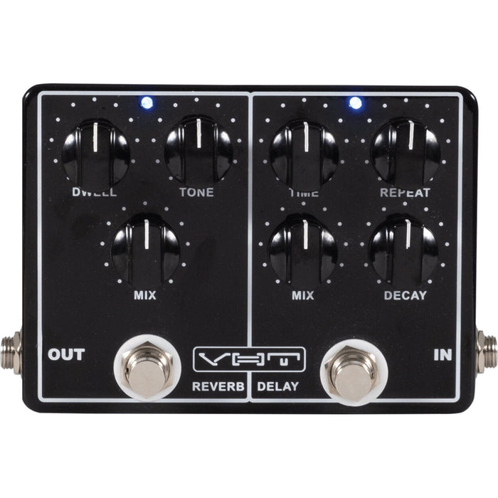 VHT AV-EV1 Echo-Verb Analogue Delay / Digital Reverb Effects Pedal