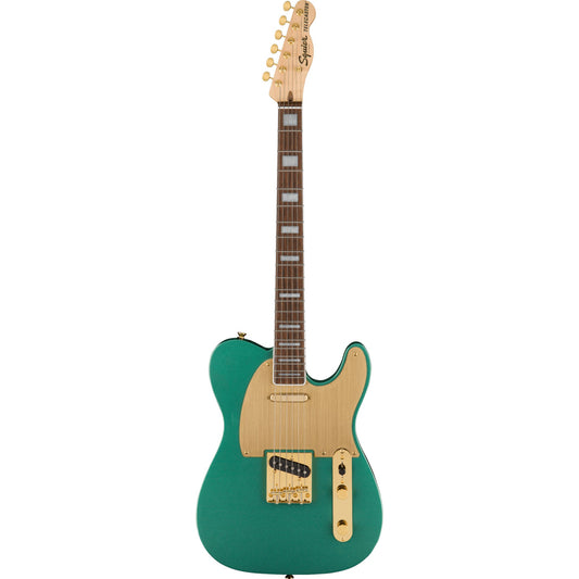 Squier Squier 40th Anniversary Telecaster Gold Edition IL Sherwood Green Metallic Electric Guitar B-Ware - Bax Shop