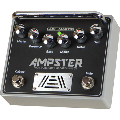 Carl Martin Ampster Tube Guitar Amp Speaker Sim DI Effects Pedal
