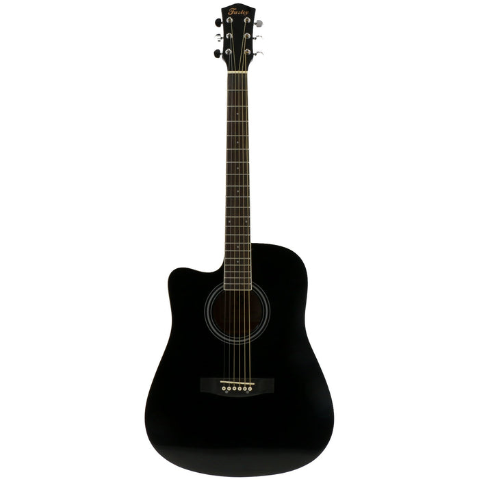 Fazley W40-BK LH Left-Handed Acoustic Guitar
