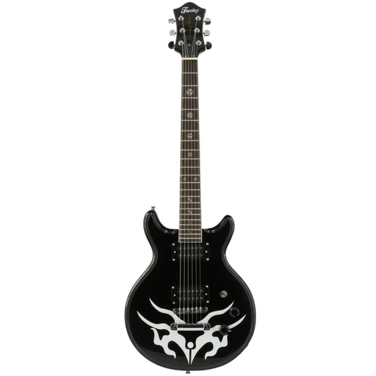Fazley Fazley Tribal FDC618BK Black Electric Guitar B-Ware - Bax Shop