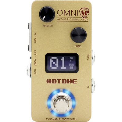 Hotone Omni AC acoustic Simulator Effect Pedal