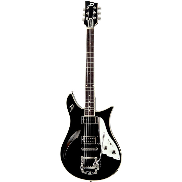 Duesenberg Double Cat Black Semi-Acoustic Guitar