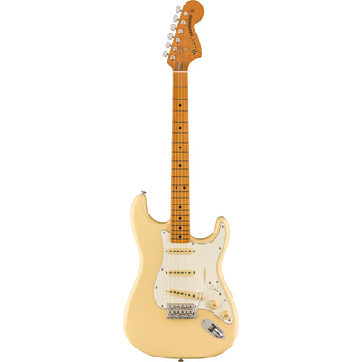 Fender Vintera II 70s Stratocaster MN Vintage White Electric Guitar with Deluxe Gig Bag