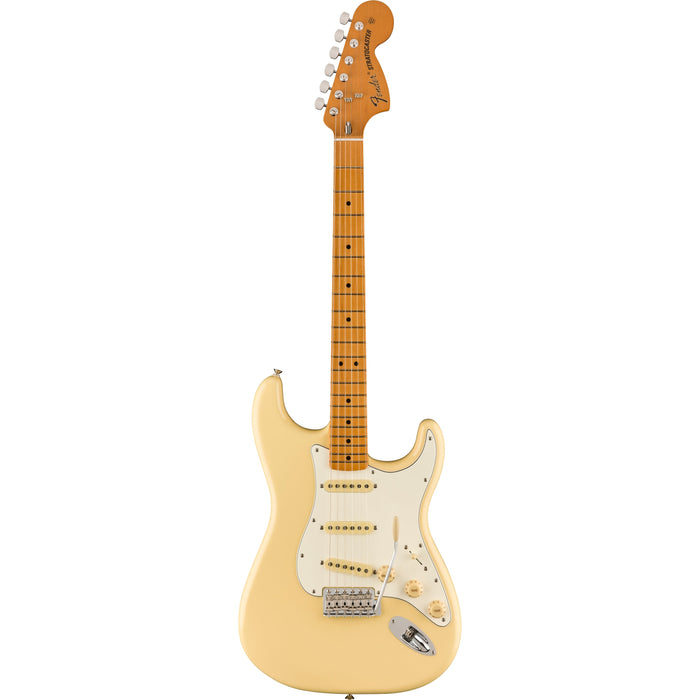 Fender Vintera II 70s Stratocaster MN Vintage White Electric Guitar with Deluxe Gig Bag