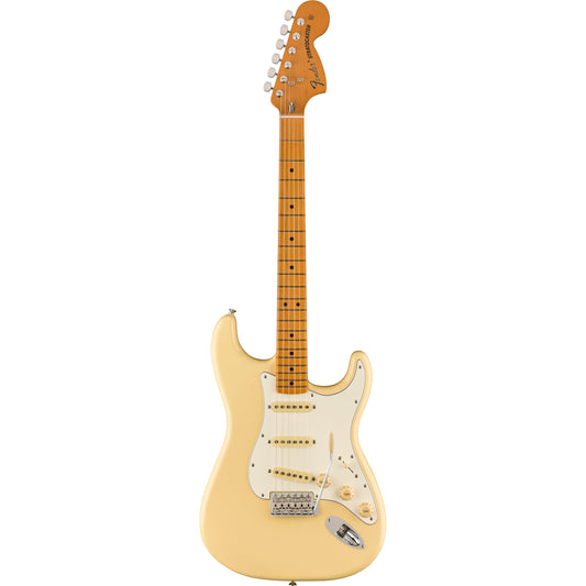 Fender Fender Vintera II 70s Stratocaster MN Vintage White Electric Guitar with Deluxe Gig Bag B-Ware - Bax Shop
