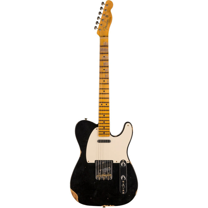 Fender Custom Shop LTD Reverse '50s Telecaster Relic Aged Black with Deluxe Case and CoA