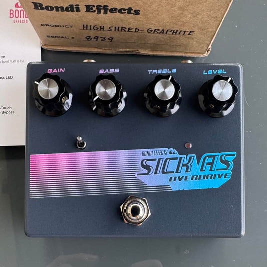 Bondi Effects Bondi Effects Sick As Overdrive - High Shredroom Version Graphite - Reverb