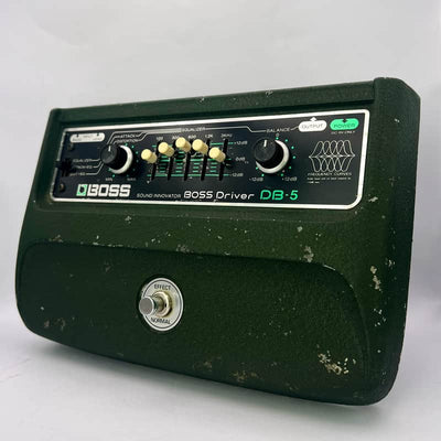 Boss DB-5 Driver Distortion / Graphic Equalizer Black