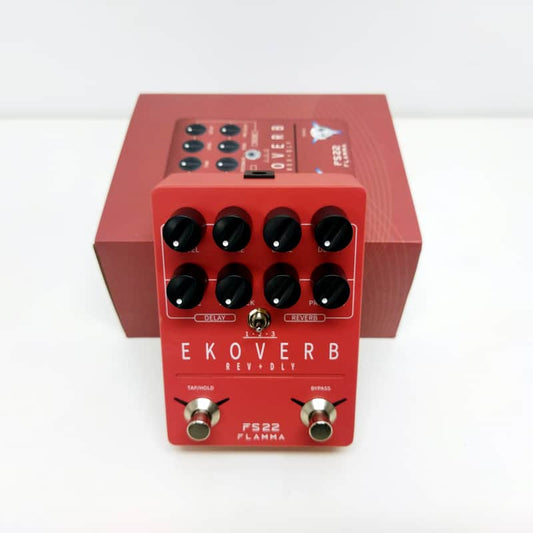 Flamma Flamma FS22 Ekoverb Red - Reverb