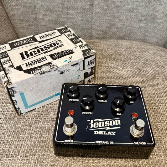 Benson Amps Benson Amps Delay Black - Reverb