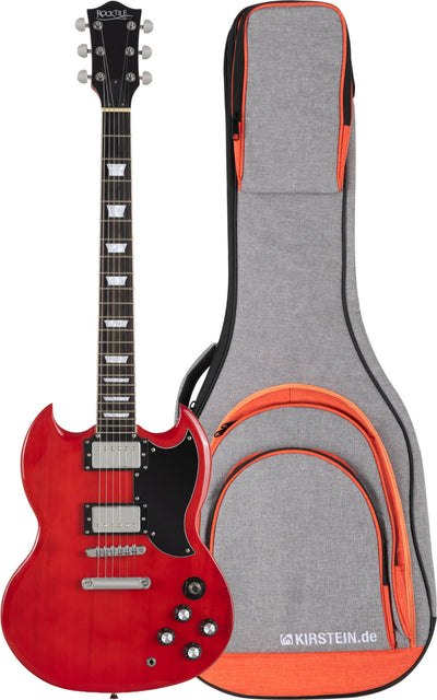 Rocktile Rocktile Pro S-Red Chitarra Elettrica Heritage Cherry Set Con Gigbag B-Stock - Offerta BSTOCK