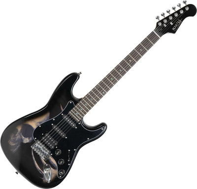 Rocktile Pro ST60-SK Chitarra elettrica Skull