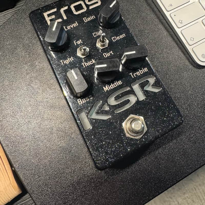 KSR Amplification Eros Buffer and EQ Black sparkle