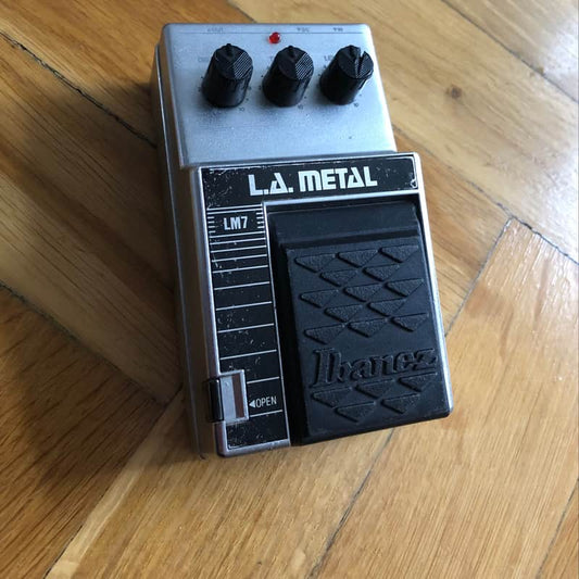 Ibanez Ibanez 1980s Ibanez LA Metal LM7 Silver - Reverb