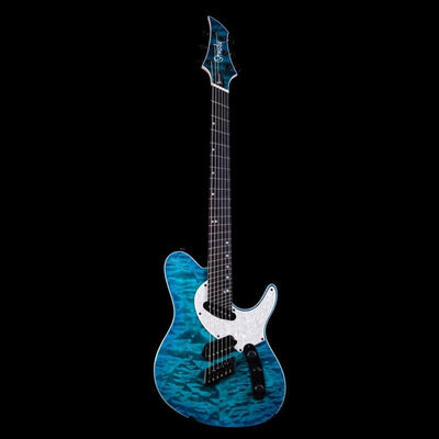 Ormsby TX Exotic 7-string Aqua Burst Aqua Burst