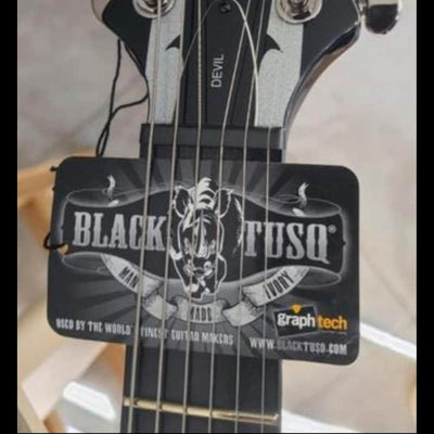 Schecter Schecter DEVIL SPINE-6-BTS Nero e bianco B-Stock - Offerta BSTOCK