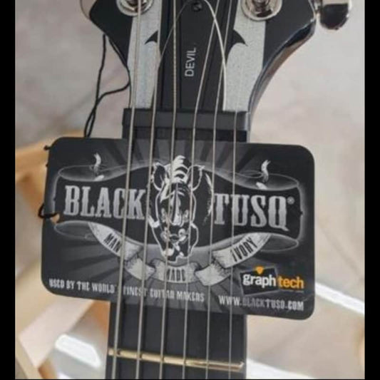 Schecter Schecter DEVIL SPINE-6-BTS Nero e bianco - Reverb