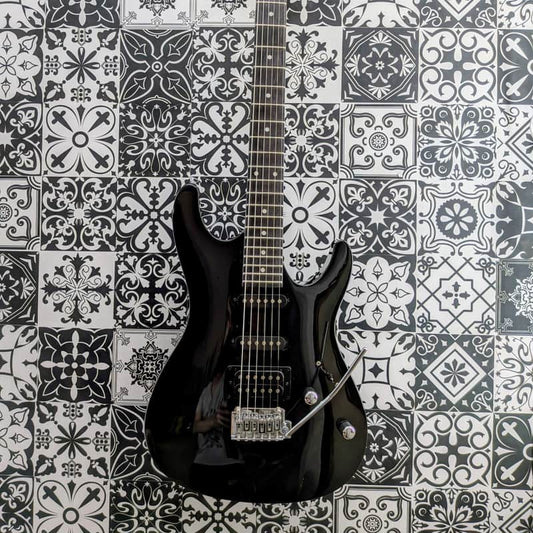 Ibanez Ibanez GSA60-BKN Gio with Purpleheart Fretboard Bl... - Reverb