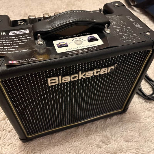 Blackstar Blackstar 2010s Blackstar HT-1R 1-Watt 1x8" Guitar Combo with Reverb Black - Reverb