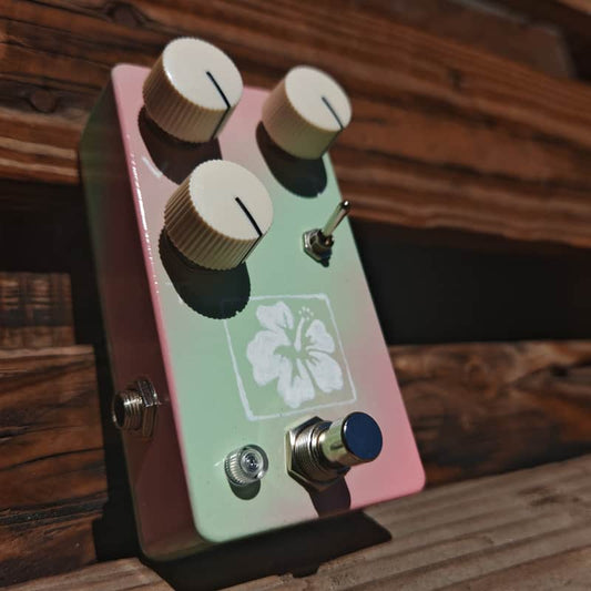 Handmade Handmade TS9 Tube Screamer Pink/Mint - Reverb