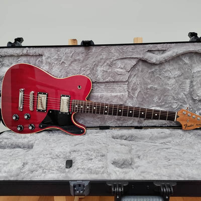 Fender MIJ Troublemaker Telecaster Crimson Red