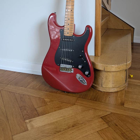 Greco Greco SE600 Super sound See-thru red - Reverb