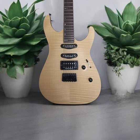 ESP LTD ESP LTD M-403HT FM HSS Natural Satin - Reverb