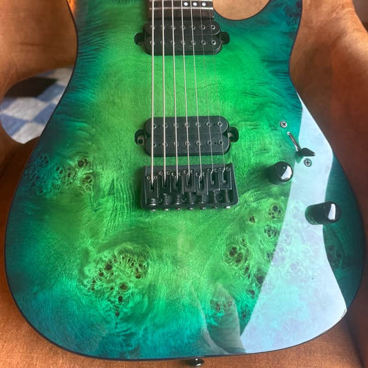 Schecter Schecter C-7 Pro Aqua Burst - Reverb