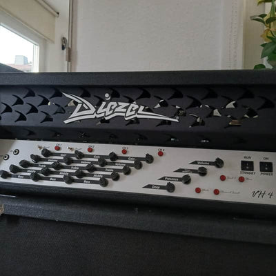 Diezel VH4 4-Channel 100-Watt Guitar Amp Head Black